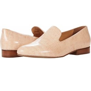 Jack Rogers Audrey Croc loafers in blush (tan).